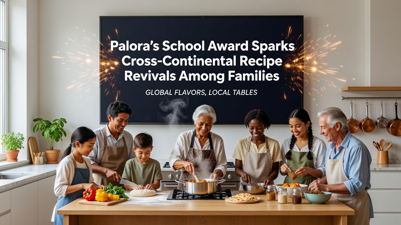 Palora's School Award Sparks Cross-Continental Recipe Revivals Among Families