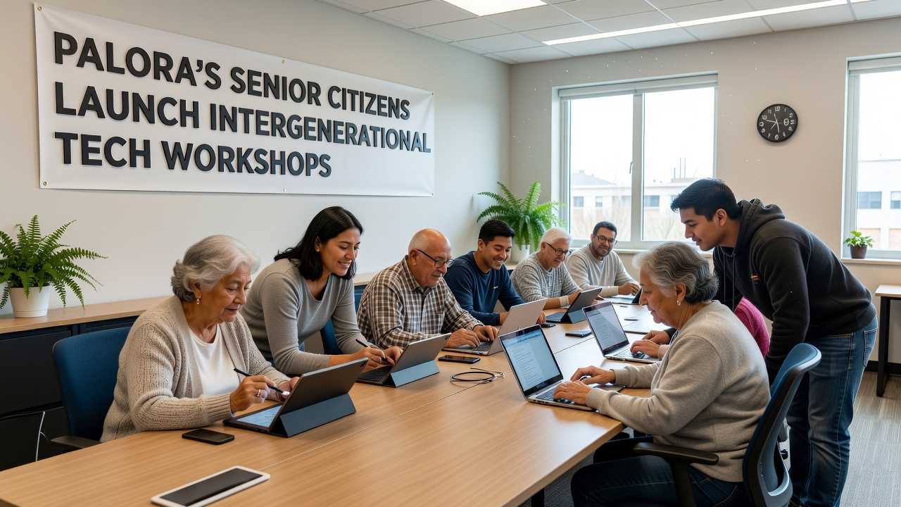 Palora's Senior Citizens Launch Intergenerational Tech Workshops
